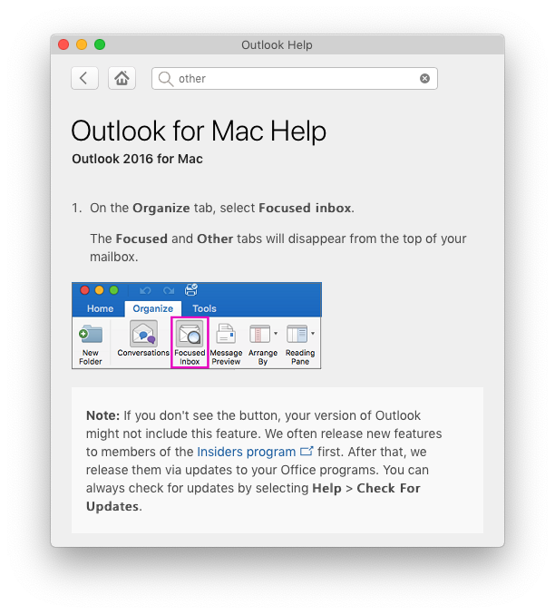 newest outlook for mac